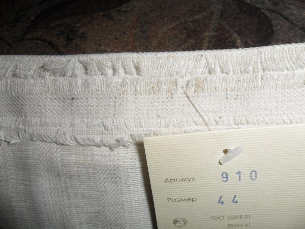 льняной костюм