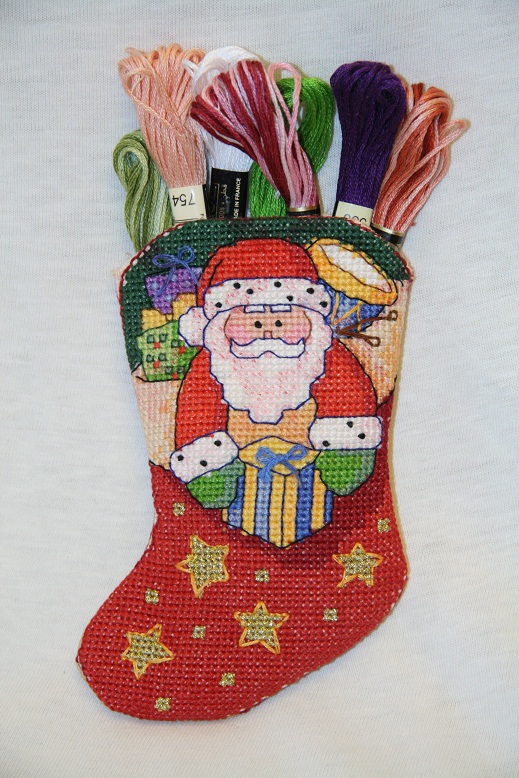 Новогодний сапожок. Мои работы