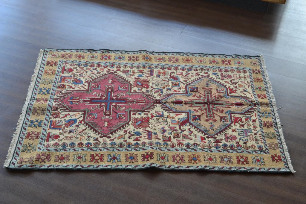 Килим  113х160 шерсть/шелк. Ковры руч.работы Иран