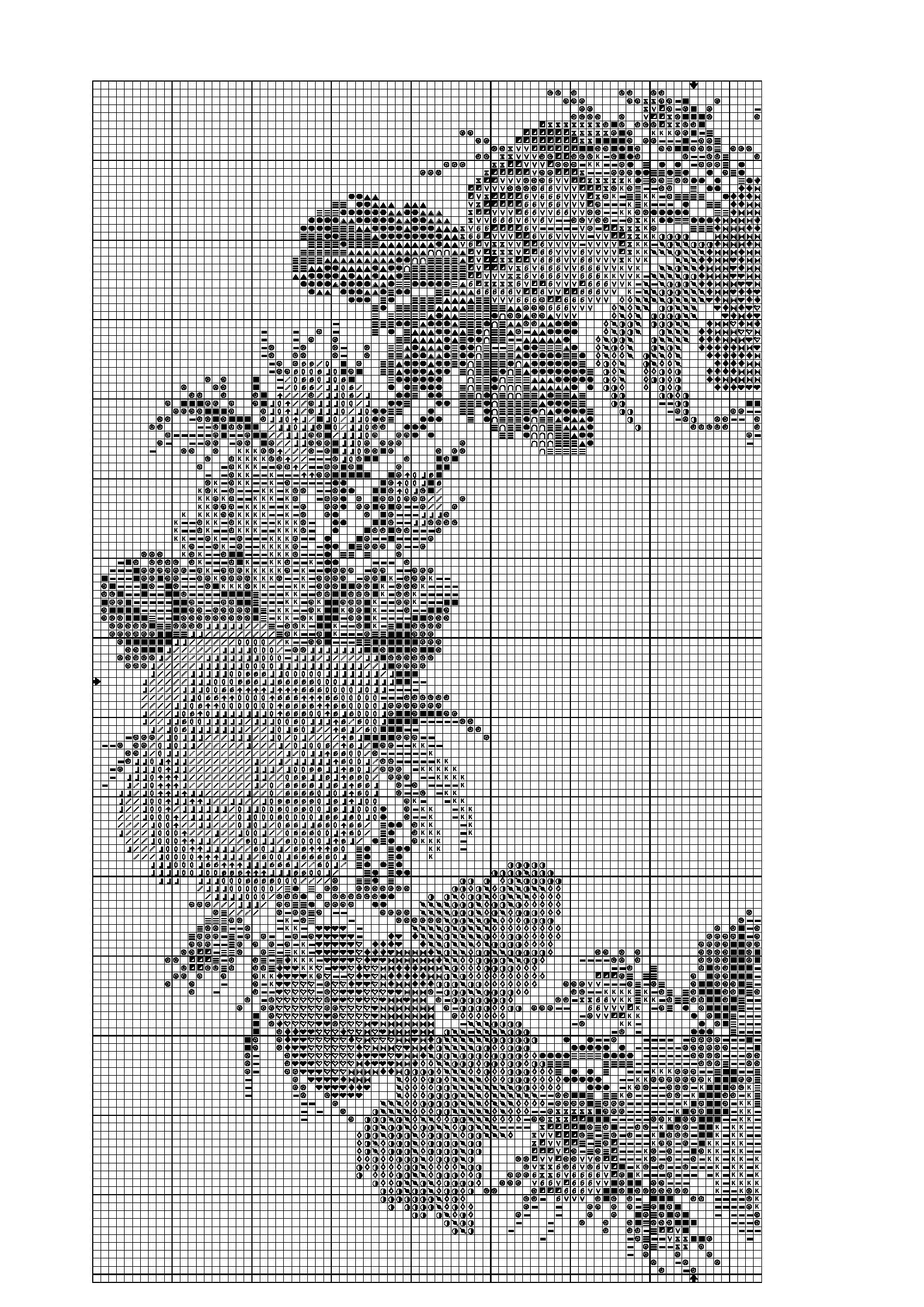 Magazine Cross Stith - Rose Wreath