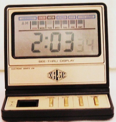 Часы-будильник KASK. Новая папка