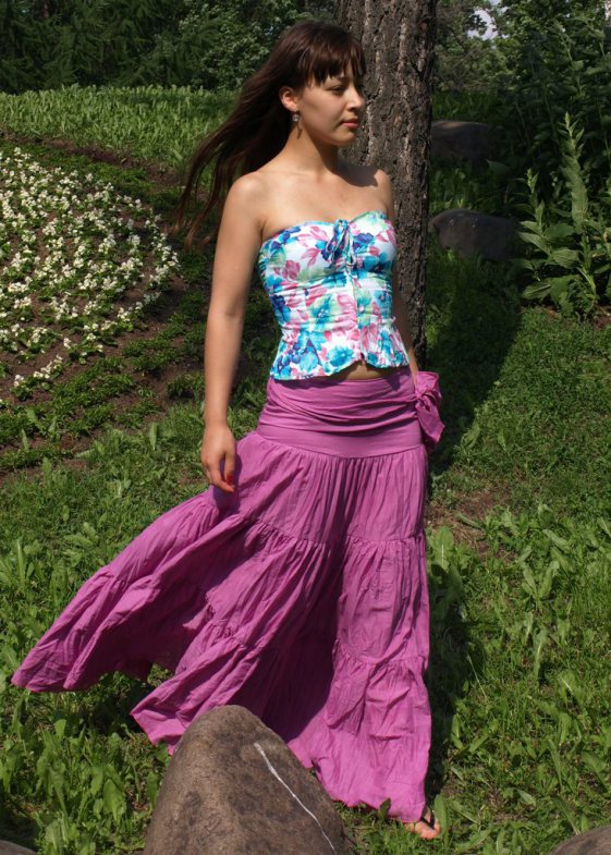 юбка сирень. Романтик collection