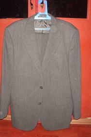 Костюм классический СЕРЫЙ. В офис и не только