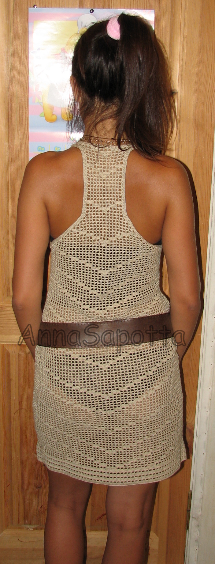 Платье 'Ромбы'. Мои работы