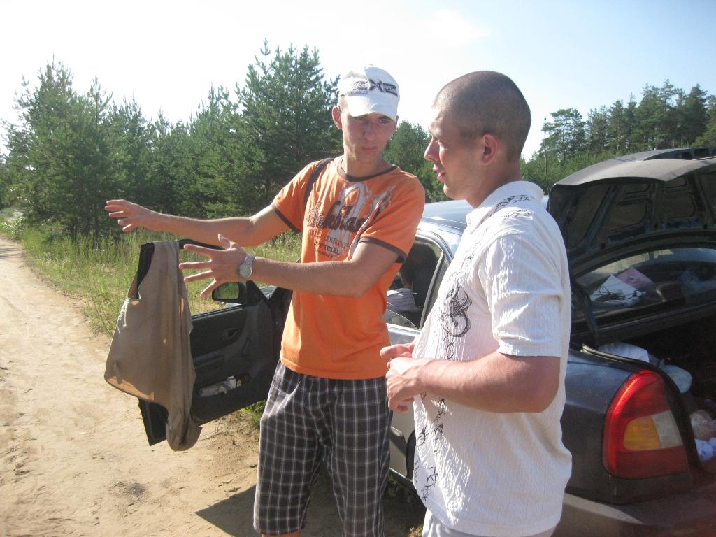 В гостях у сыночка