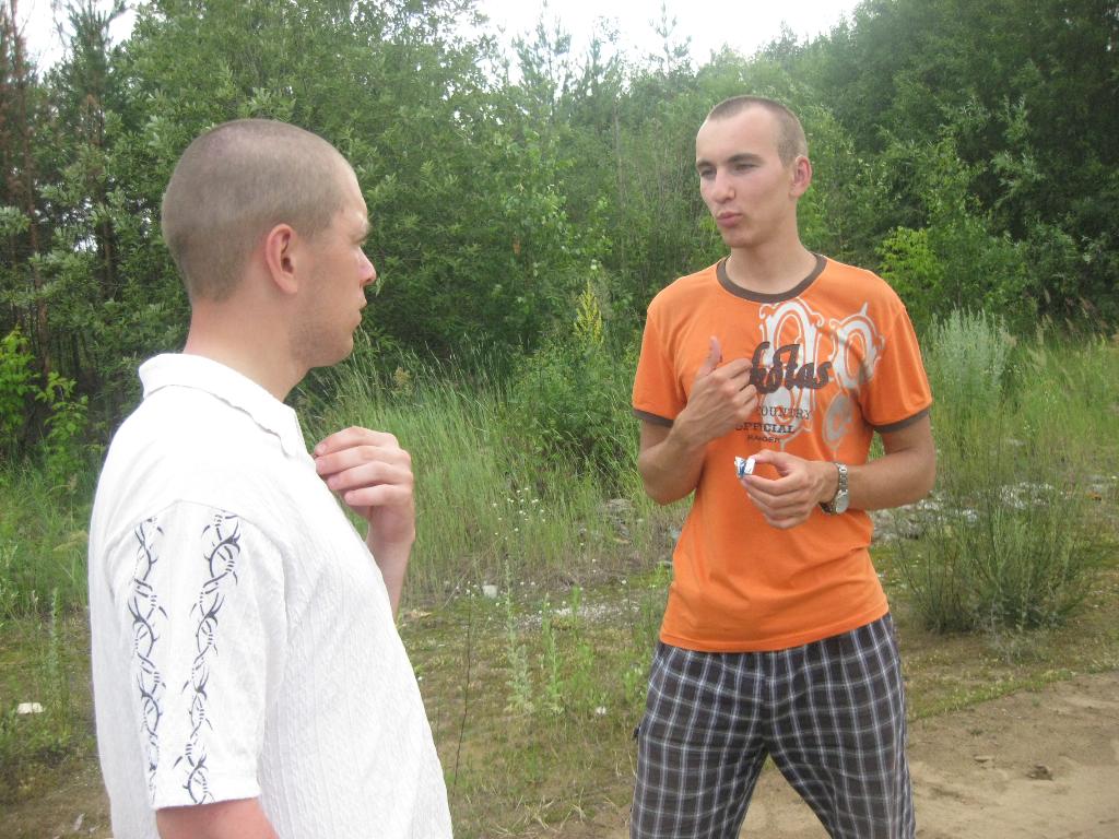 В гостях у сыночка