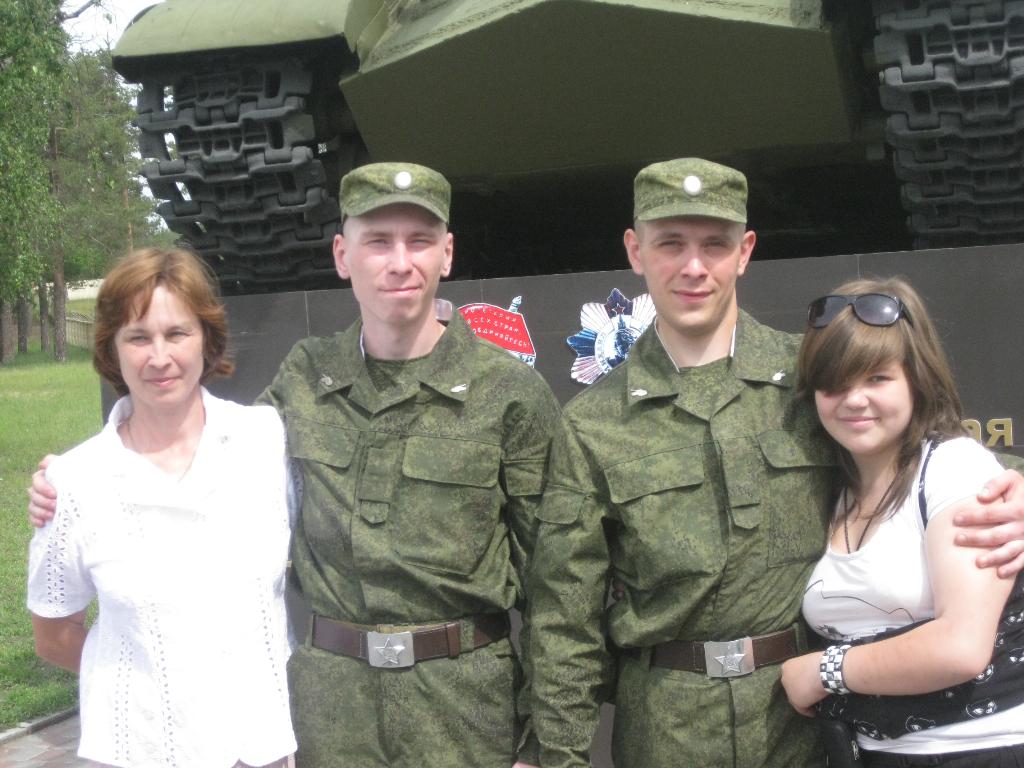 В гостях у сыночка