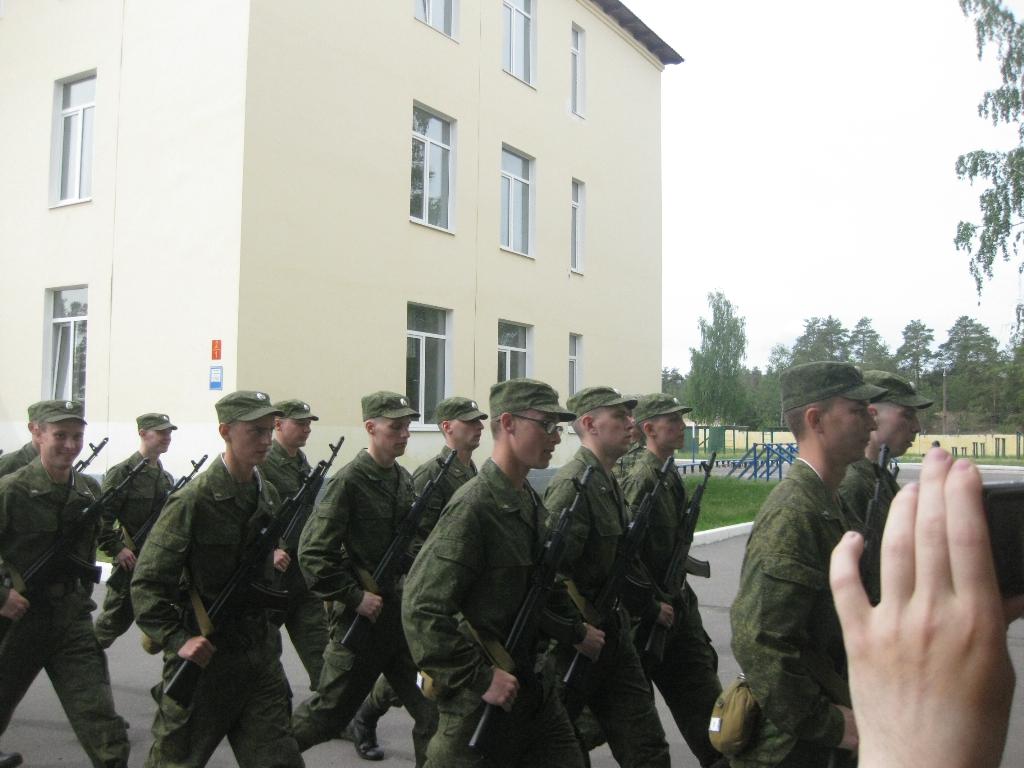 В гостях у сыночка