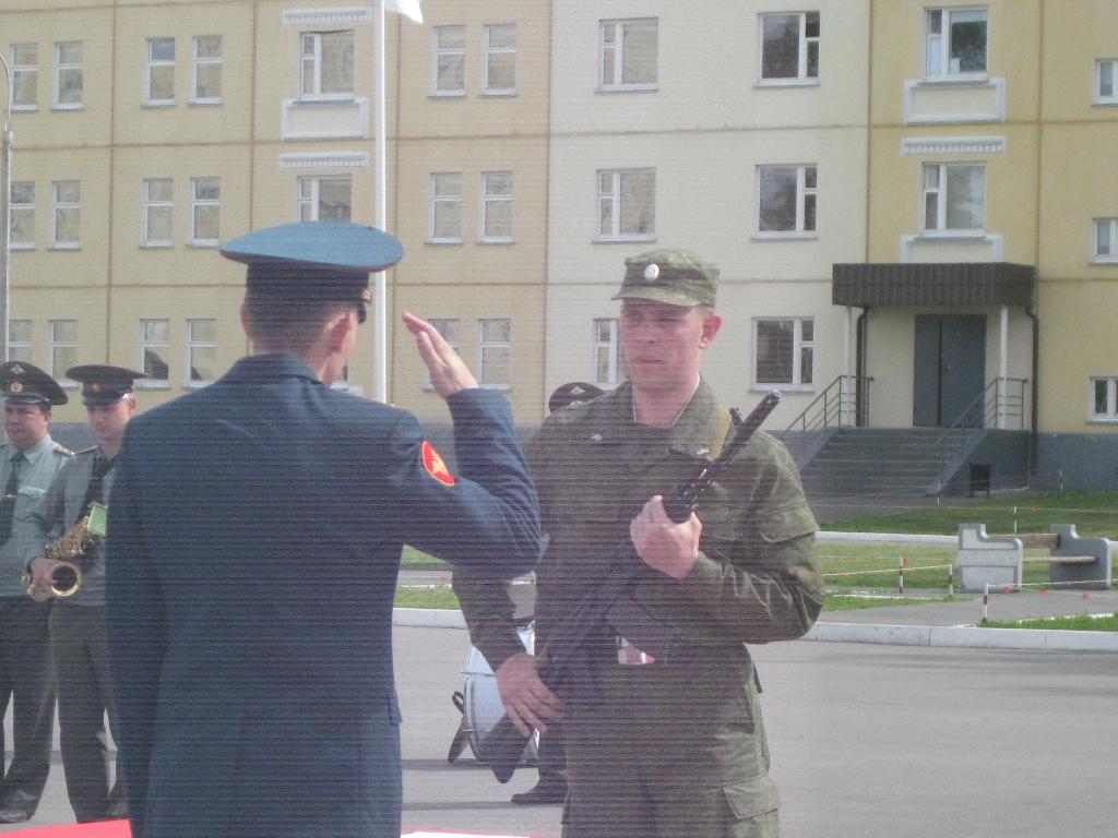 В гостях у сыночка