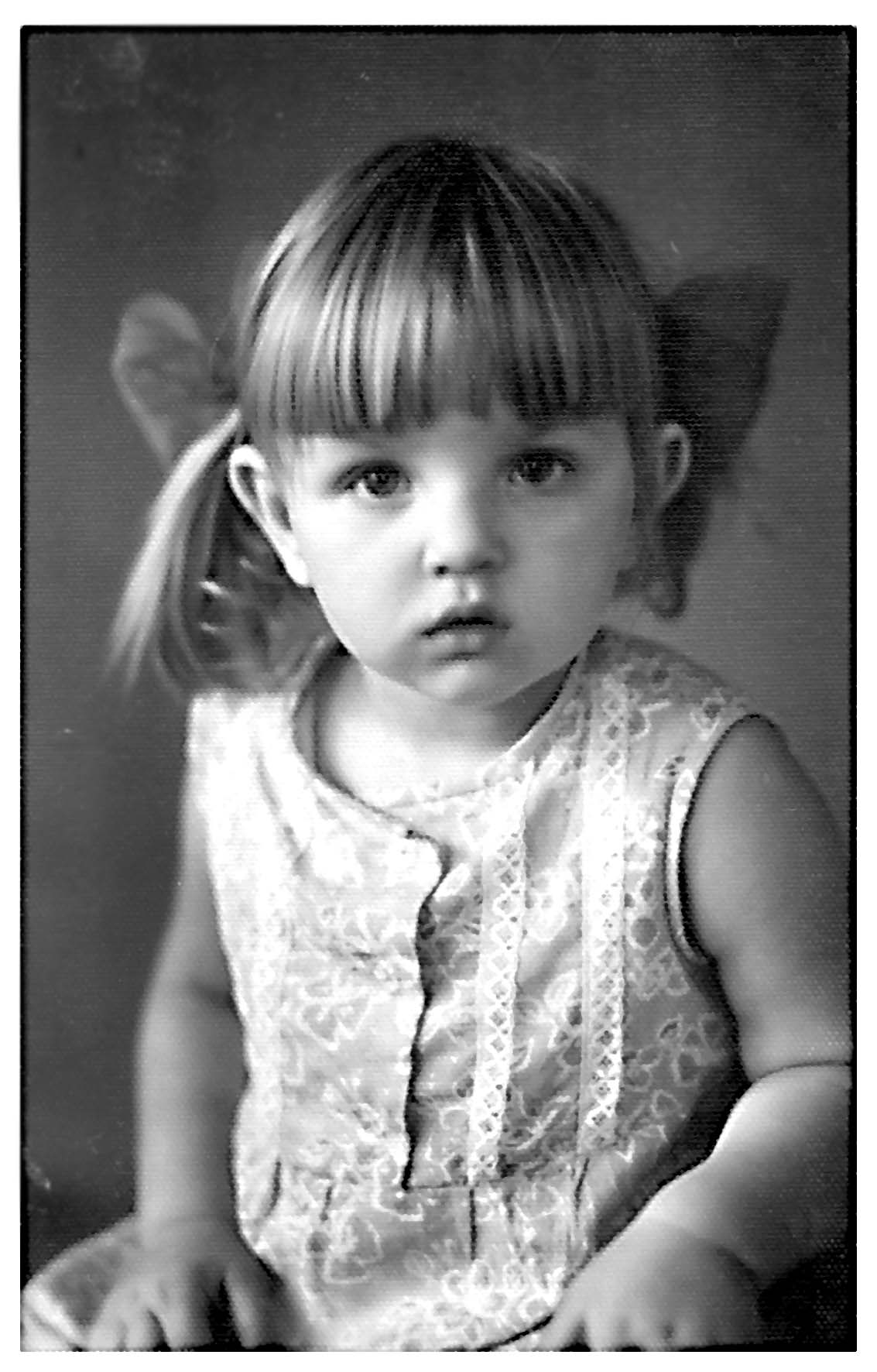 Моя первая фотография. Похожи - не похожи