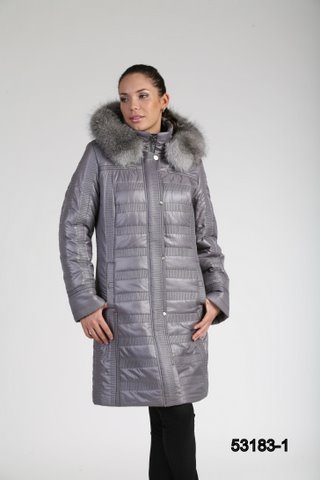 53183 Пальто синтепон(Чернобурка)-4250 руб. Марнели Осень-Зима