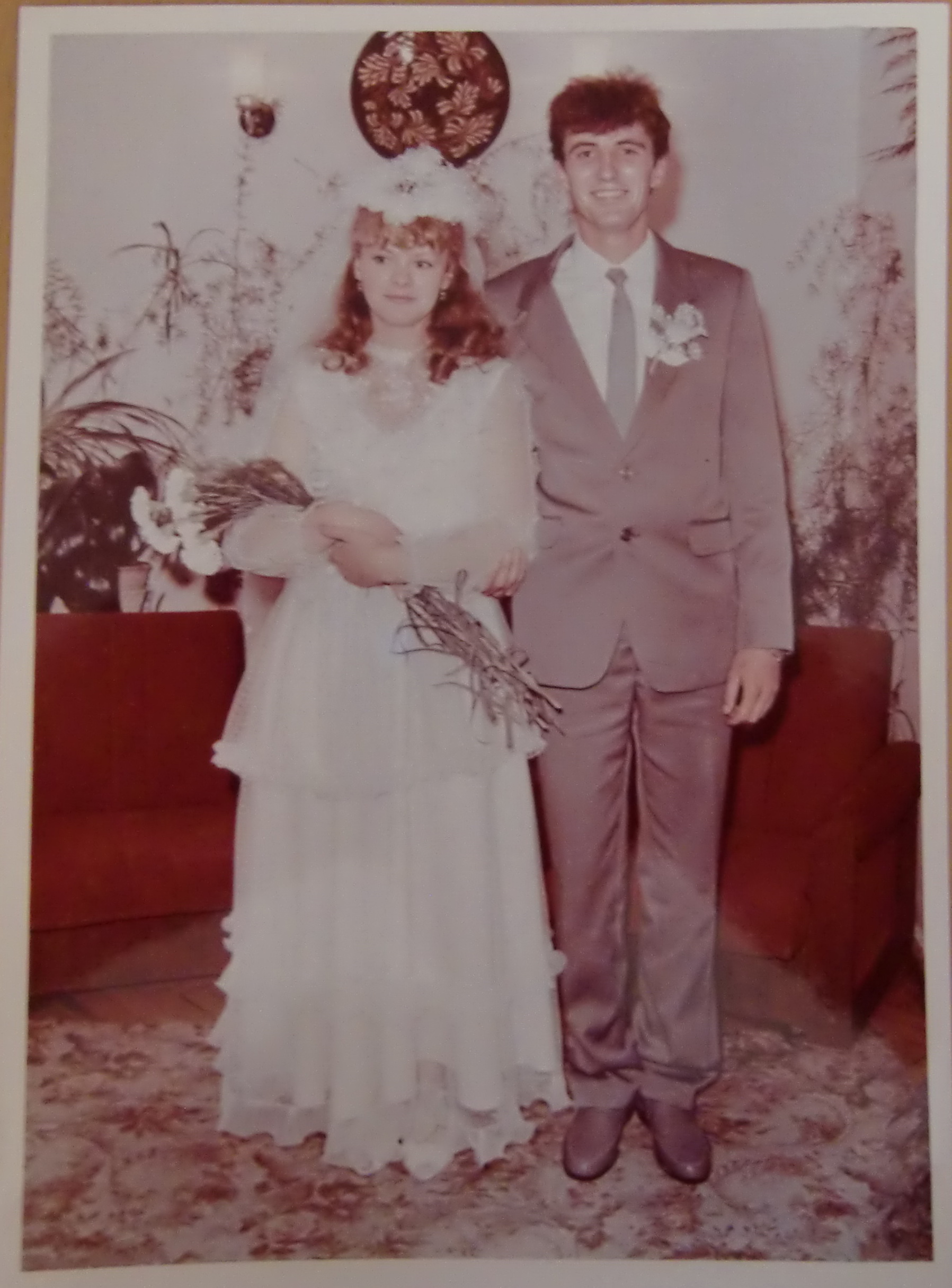Свадебные платья 1988 года