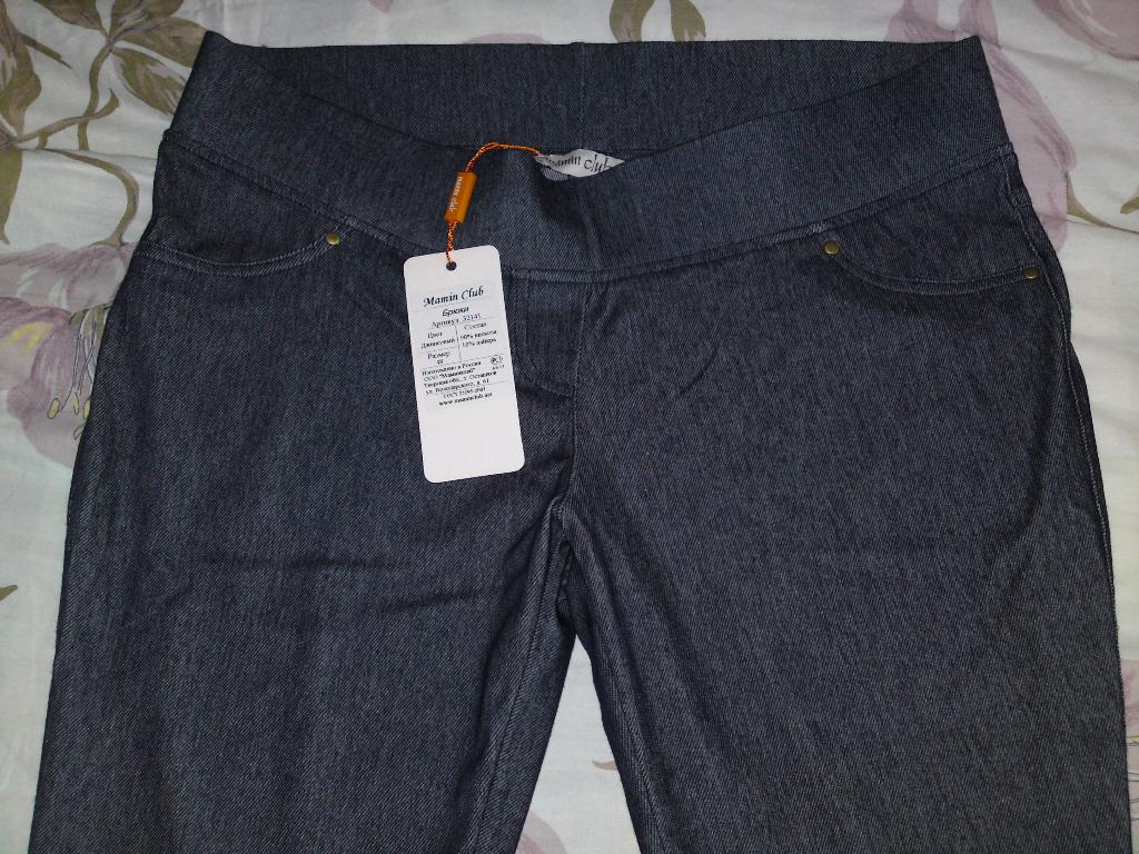 Джинсо-лосины.р.48~600р.. пристроено