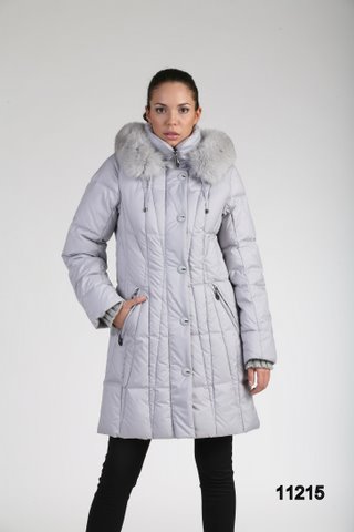 11215 куртка пуховик (Лиса)-4550 руб. Марнели Осень-Зима