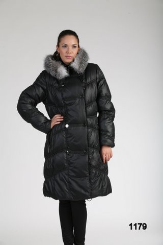 1179 пальто пуховик Лиса-4550 руб. Марнели Осень-Зима