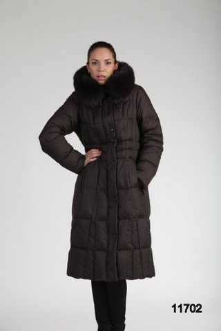 11702 пальто пуховик Лиса-4750. Марнели Осень-Зима