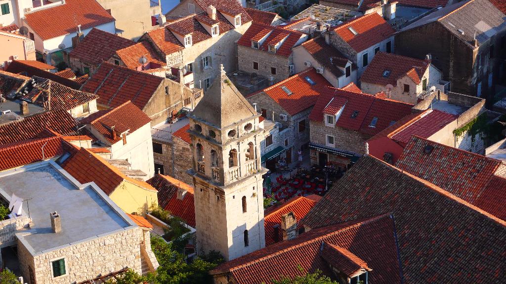 площадь Св.Миклоша. Хорватия 2011.путешествие в Омиш