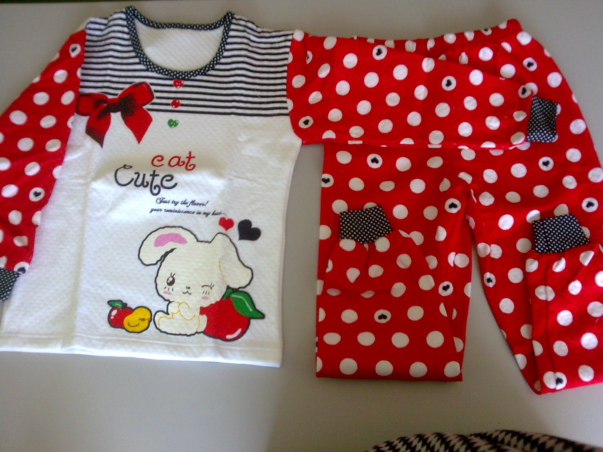 арт.605, 6 лет. Теплые пижамки - осень 2011