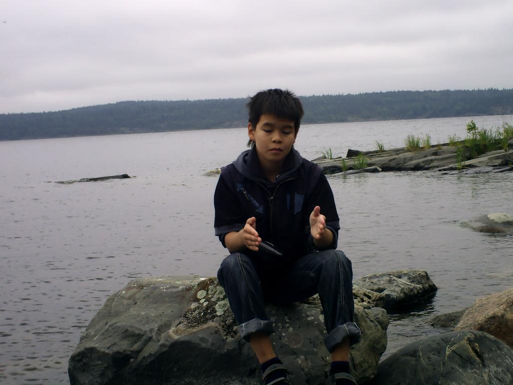 Медитация на Ладоге.. Наше лето  2011.