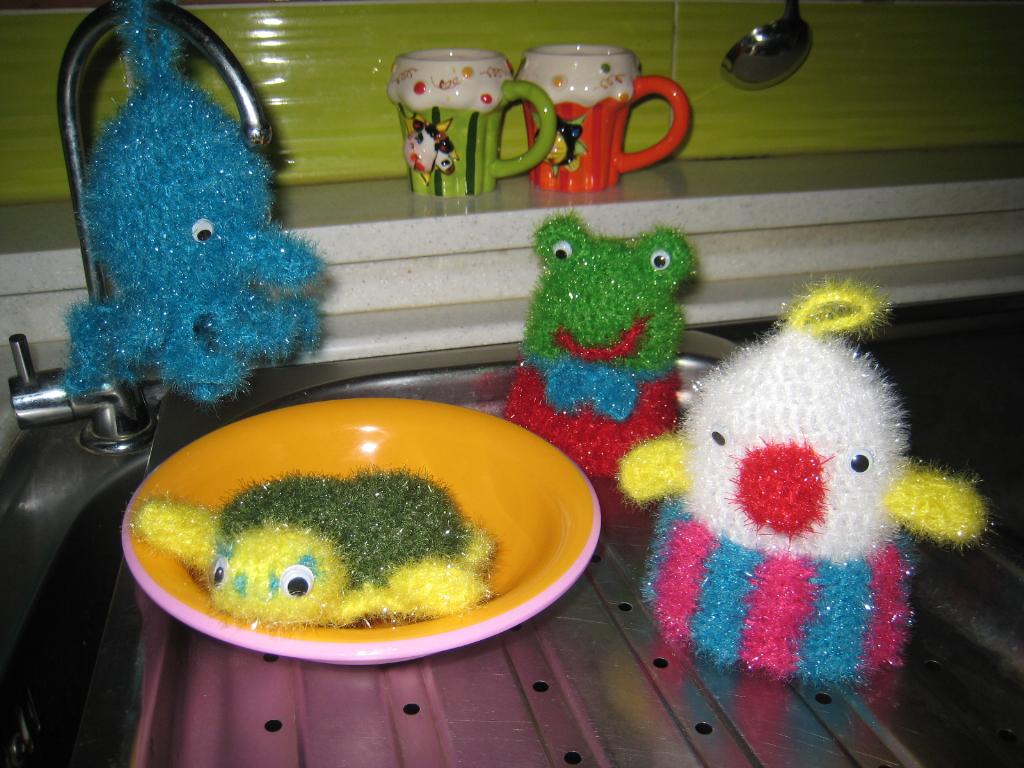 Мочалочный ' водный мир '. Все для кухни