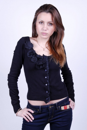 LW12-4302. Кофта с длинным рукавом