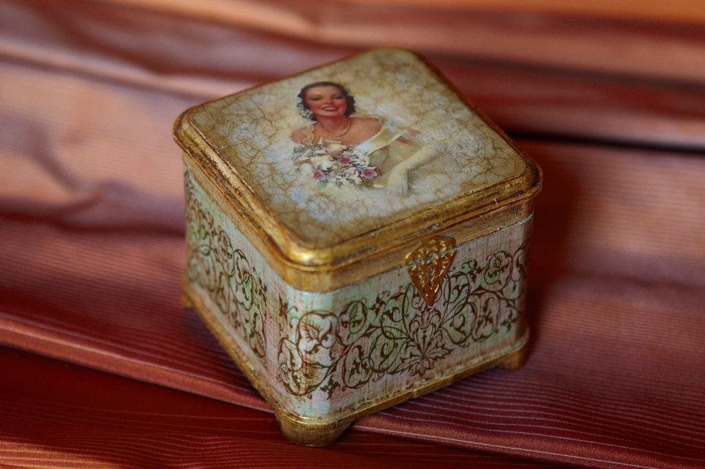 Шкатулочка в стиле Vanille. 