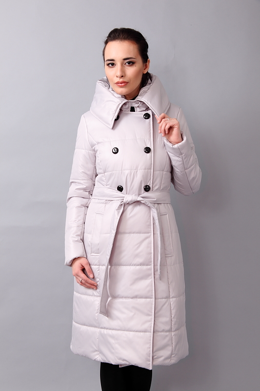 Женские пальто на синтепоне с капюшоном