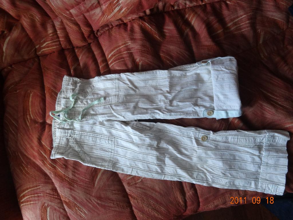 Летние хлопковые брюки. 