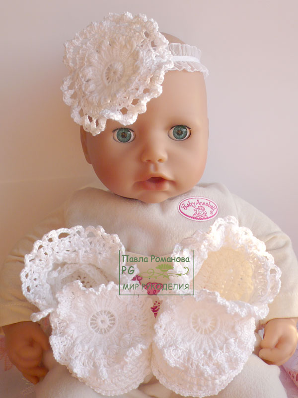 Крестильный комплект 'Кружевной'. АВТОРСКИЕ ПИНЕТКИ