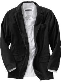 Пиджак вельветовый черный Old Navy. ОДЕЖДА МУЖСКАЯ