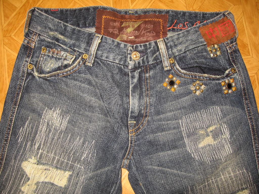 Джинсы '7 For All Mankind'. р27 рост 34. брюки, джинсы, шорты