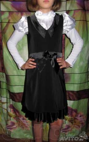 сарафан школьный. Пристрой