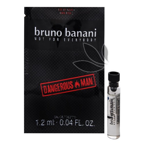 Bruno Banani DANGEROUS men 1.2ml sample  . Парфюм mini