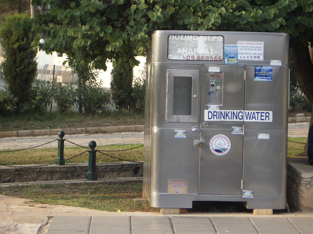 Автомат по продаже воды в розлив
