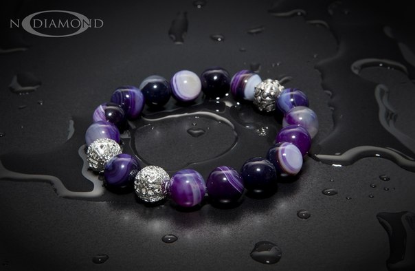 агат. браслеты