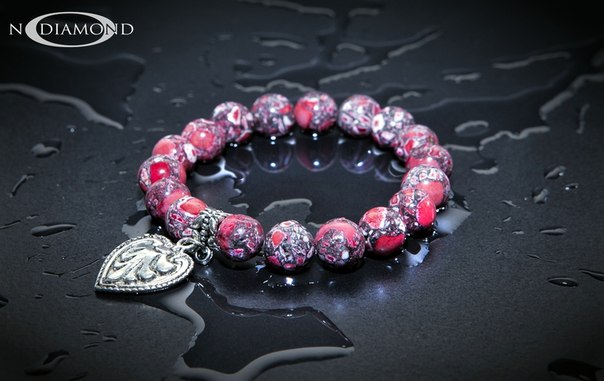 колерованная хризоколла. браслеты