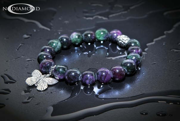 колерованный агат. браслеты