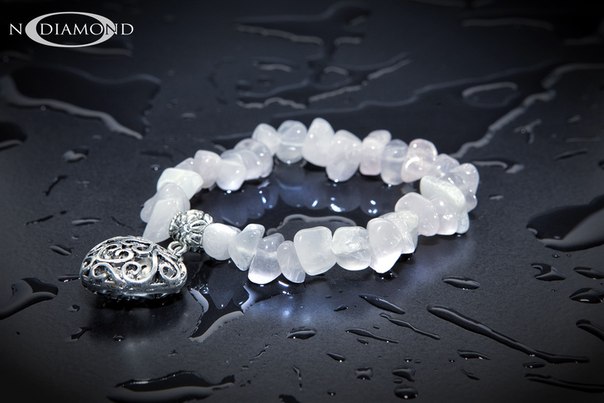 колотый кварц. браслеты