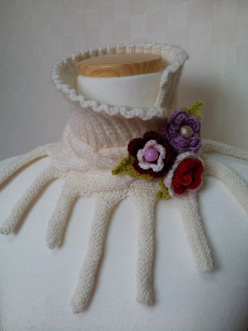 осьминожка. Снуды, горжетки, перелины