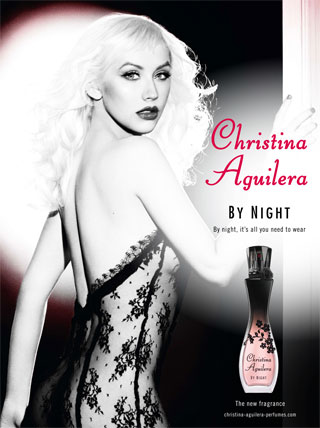 Christina Aguilera  BY NIGHT. Парфюмы.