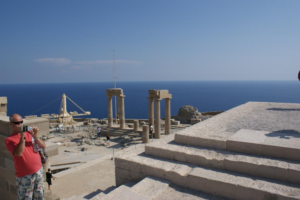 Акрополь Линдоса.. Родос, Греция, 2012