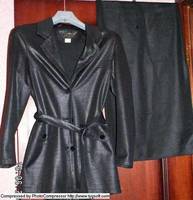 костюм юбка+пиджак. одежда женская на 42-44, на 44