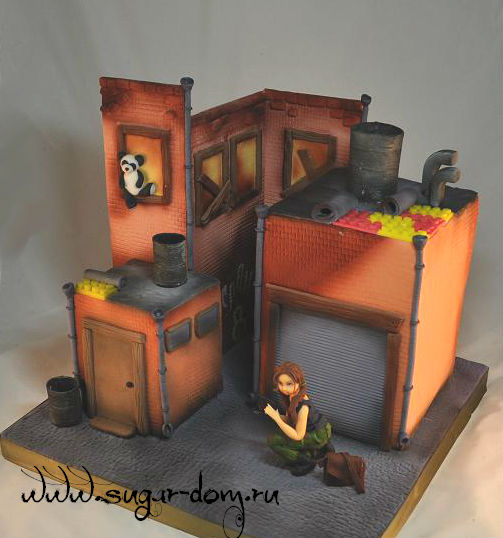 торт 'Военная операция )))'. 