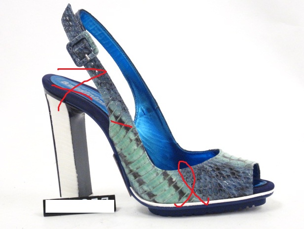 ЦВЕТ, а модель с каблуком 9 см, а не 11. Отказы