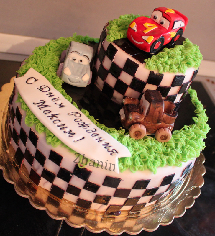 Торт 'Тачки' (3 кг). 