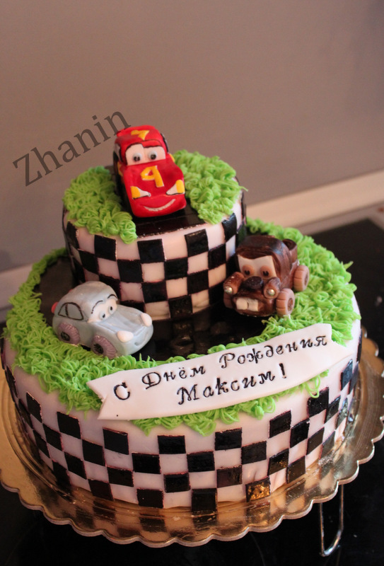 Торт 'Тачки' (3 кг). 