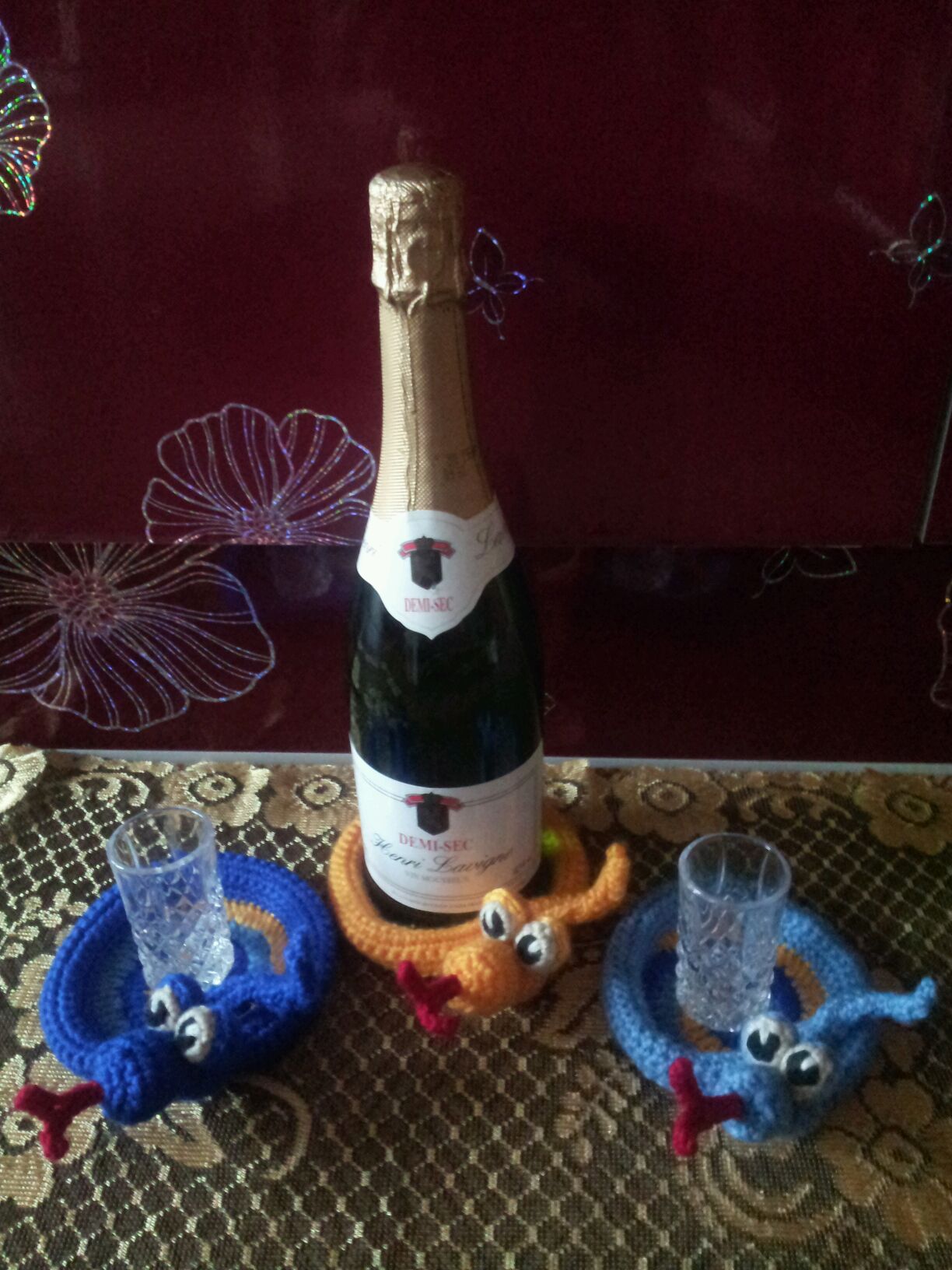 подставочки змейки. Все для кухни