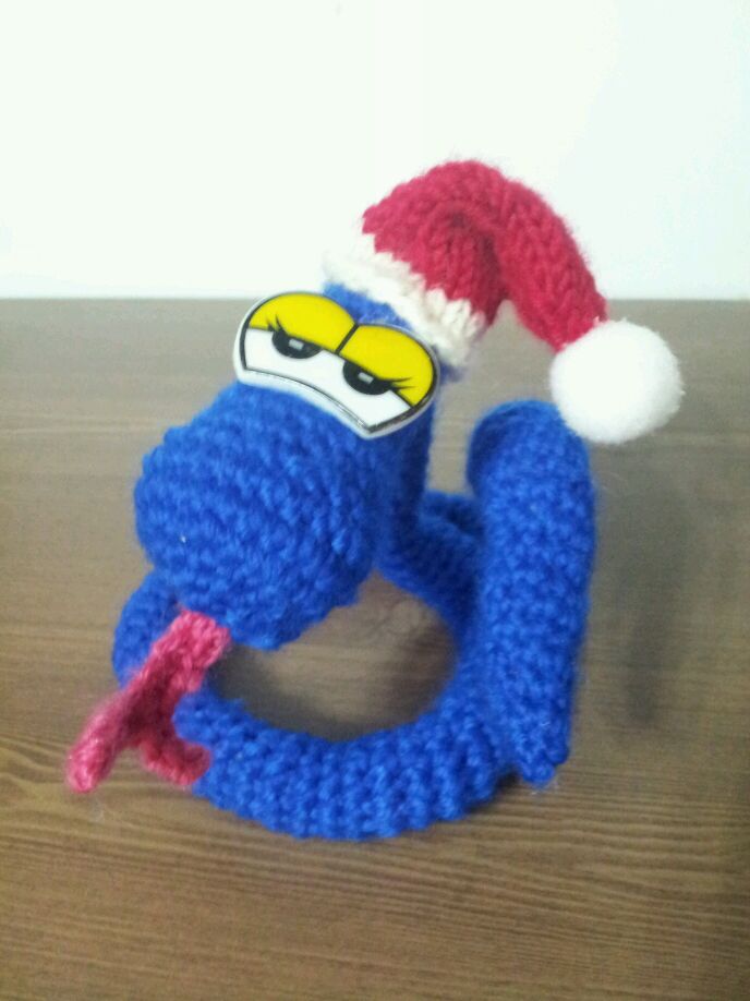 Санта-змейка. Игрушки