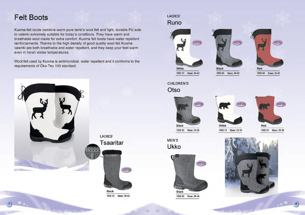 ВАЛЕНКИ (финские)