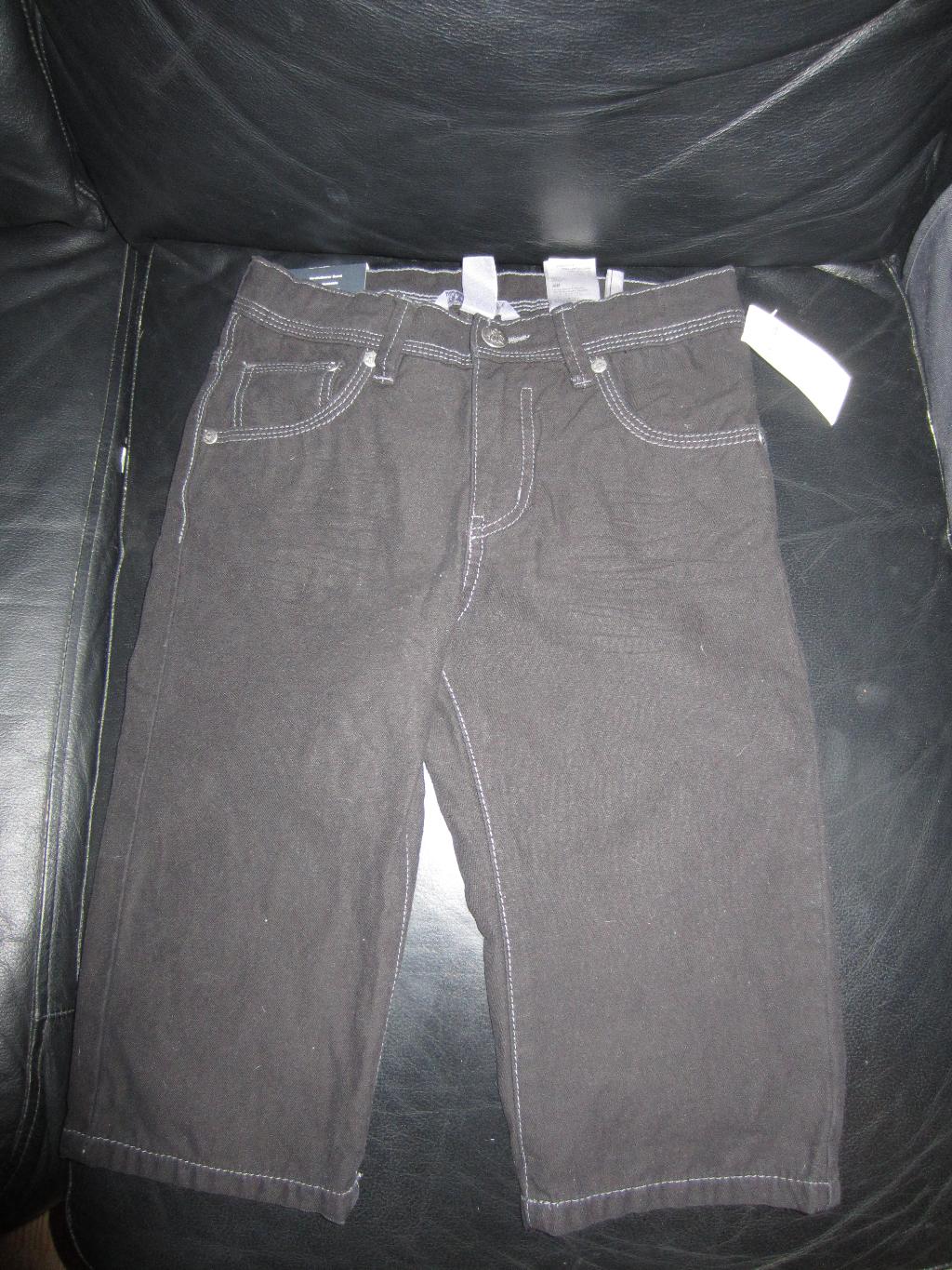 Джинсовые капри д/м р-р 6-7 (122см). Детское обмен/продажа